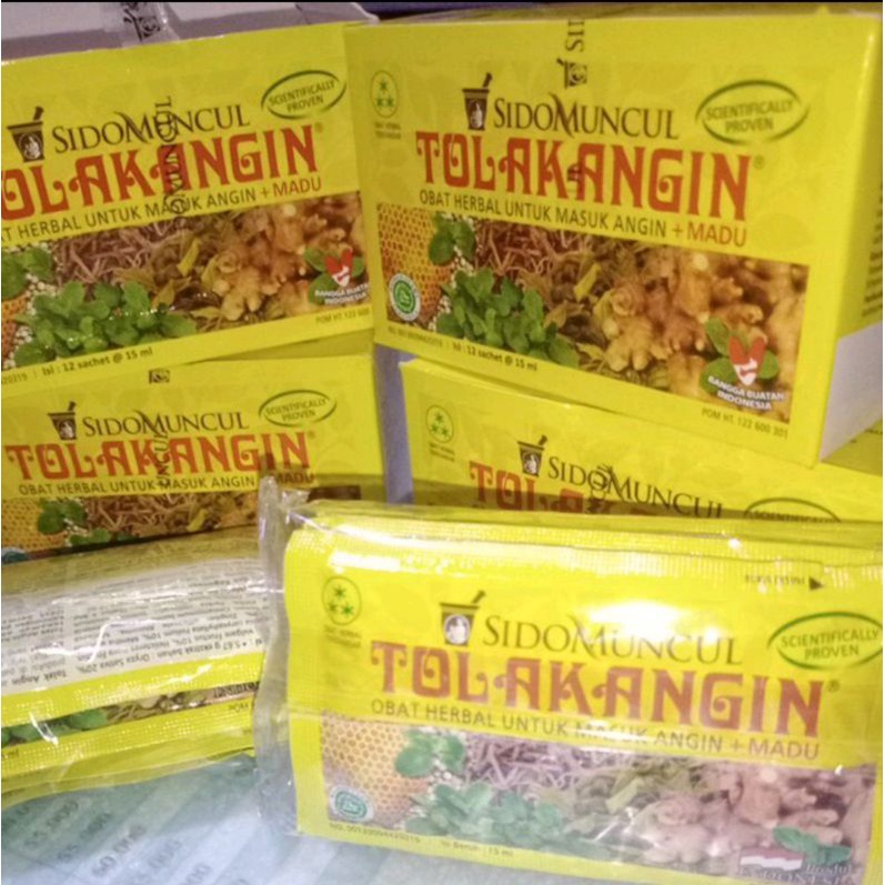 Tolak angin cair+madu sidomuncul (6 sachet)