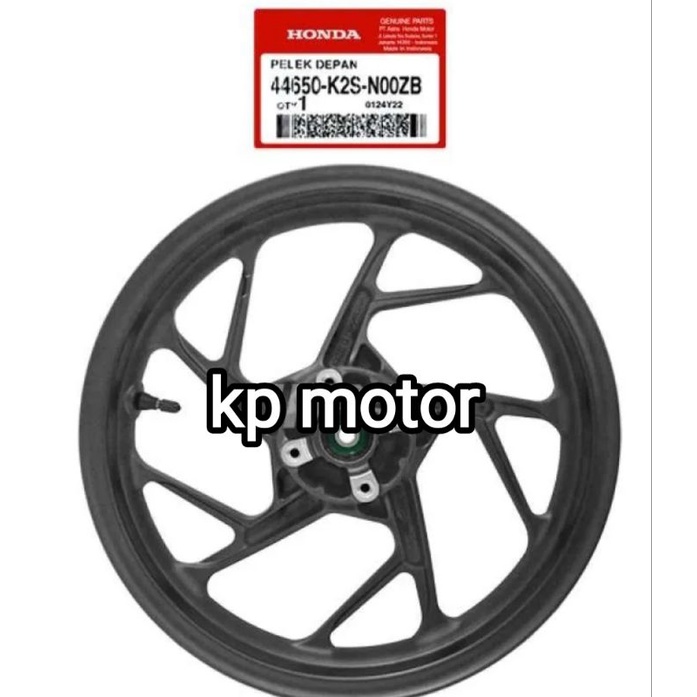 Velg racing depan vario 160 abu-abu ori