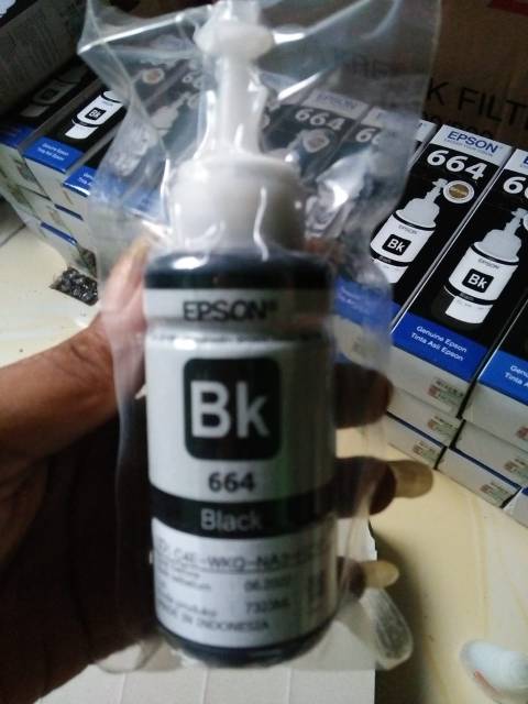 Tinta Lostpack T664 Original  [ Tanpa Kemasan ] 70ml series L100 L110 L120 L200 L210 L220 L300 L310 L350 L355 L360 L365 L380 L385 L405 L485 L550 L555 L565 L655 L1300 L1455