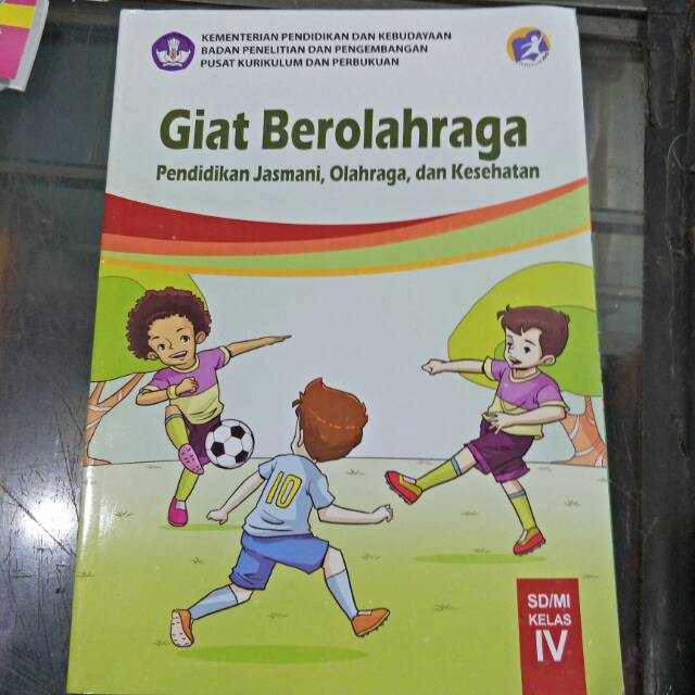 Buku Giat Berolahraga Pendidikan Jasmani Olahraga Dan Kesehatan Kelas 4 Shopee Indonesia