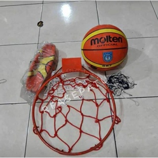 paket komplit ring basket + jaring+bola basket bonus dop murah meriah kualitas mewah