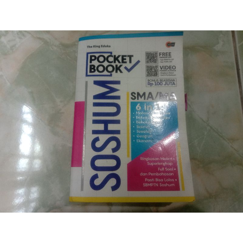 PRELOVED POCKET BOOK SOSHUM (THE KING EDUKA)
