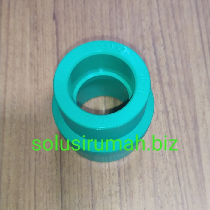 PP-R Reducer Male Female 50 x 32 mm kelen green 50mm 32mm ppr rucika