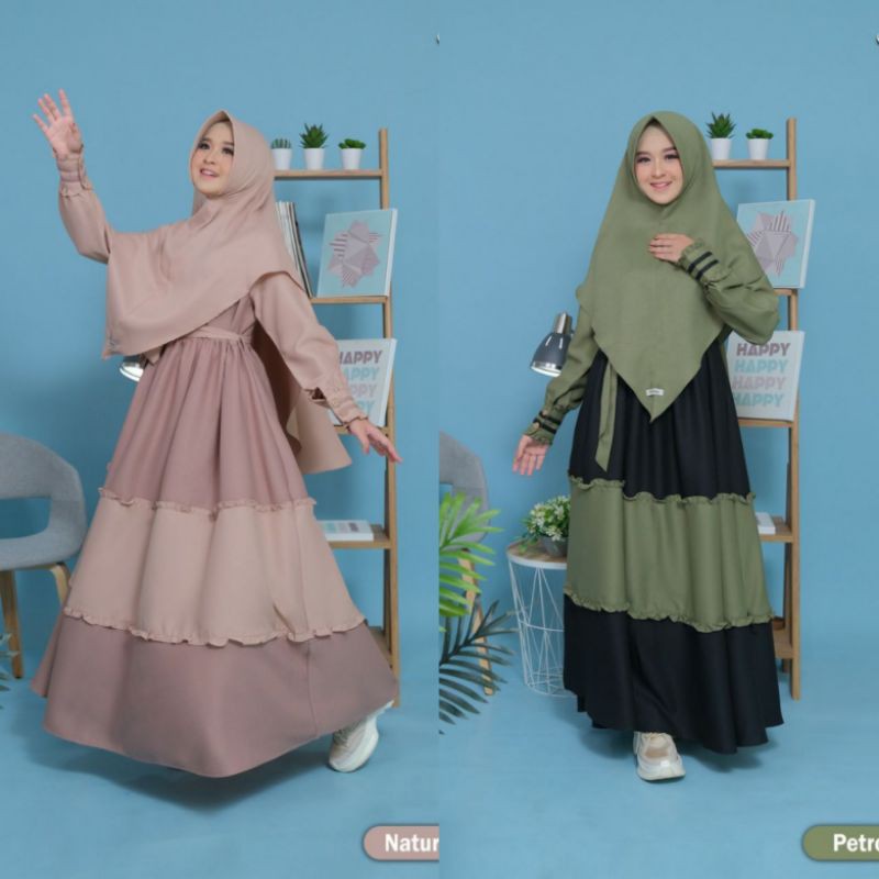 FITRI DRESS SET By Fauz Hijab