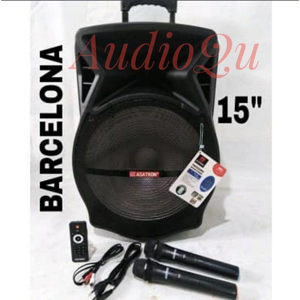 Speaker Portable Meeting Wireless Asatron Barcelona 15Inch