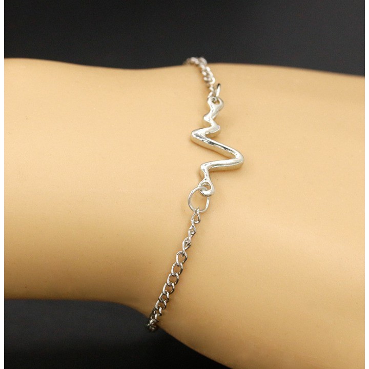 Grosir - G605 Gelang Tangan Zigzag / Gelang Wanita / Perhiasan Wanita / Aksesoris Fashion