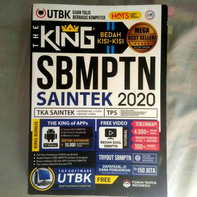 Buku The King SBMPTN SAINTEK 2020 (bekas)