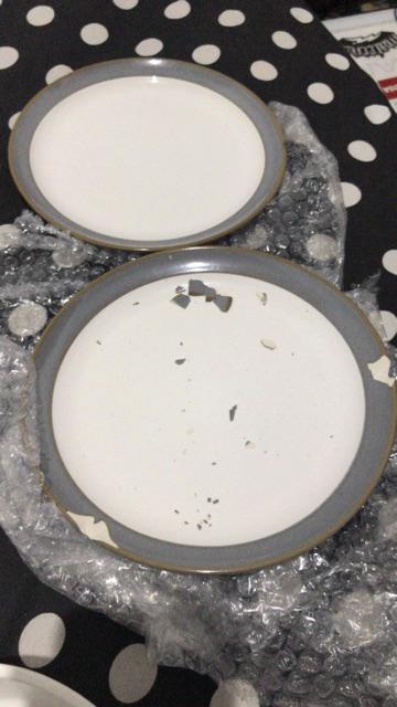 Rumauma Dining Plate White Grey │piring Makan 8 Tahan Panas Sale