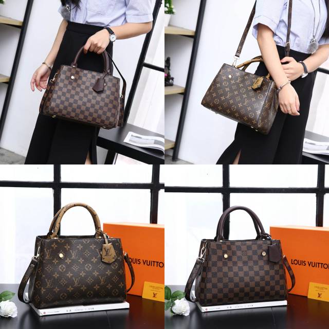 New New Arrival    👜👜

.....Lv Louis Vuitton Montaigne Bag With Box Lv.....
Kode F2260