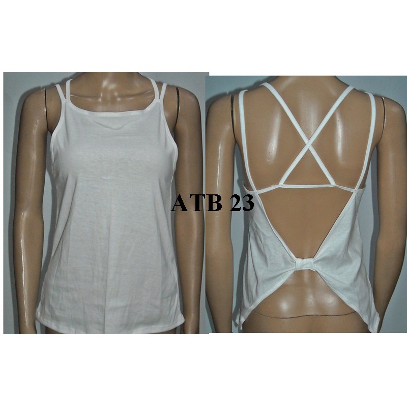 Baju senam tanktop senam zumba yoga dance kode ATB 23