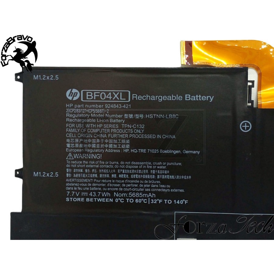 Baterai ORI HP Spectre BF04XL 13-V 13-AF 15T-AF BF04043XL 924843-421