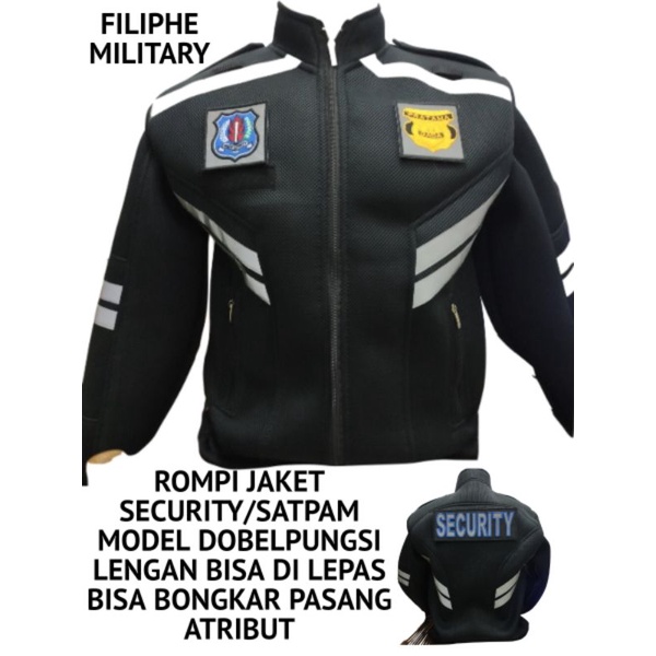 JAKET SECURITY,ROMKET SECURITY, JAKET  SATPAM
