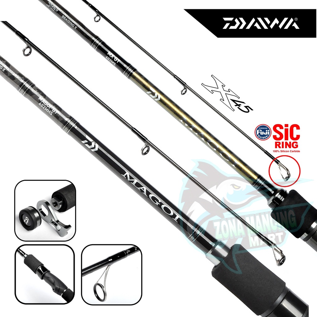 Joran DAIWA MAGOI GT - MAGOI MX GT 562MHS / 602MHS / 602MS / Galatama / Fuji Guide / Original