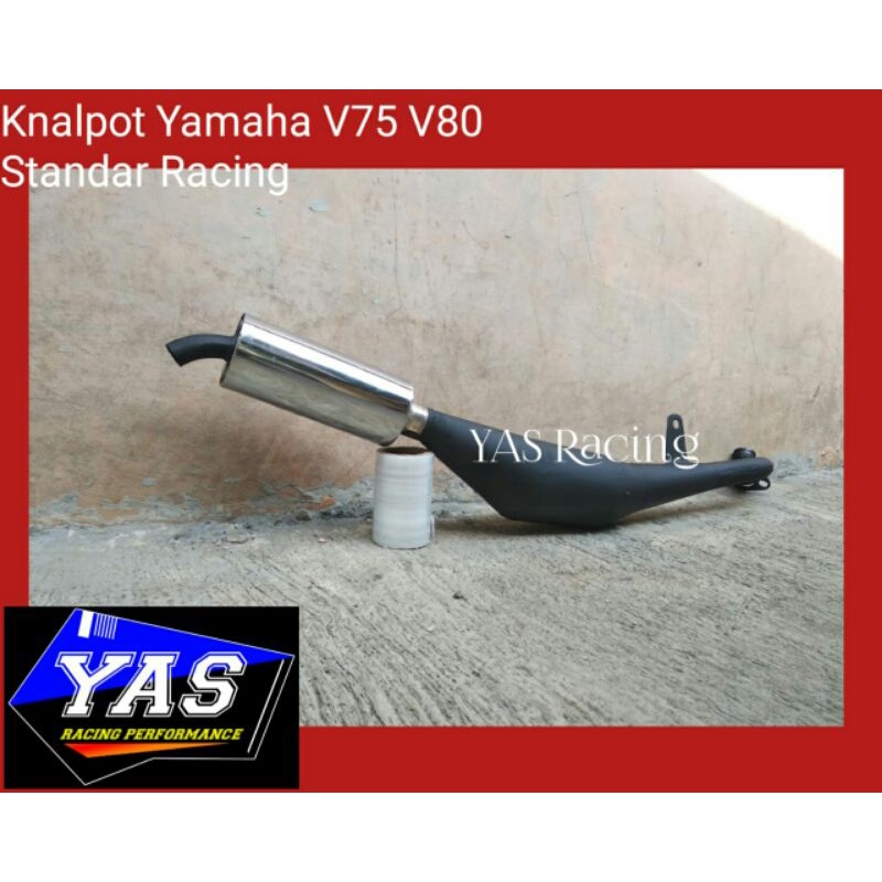 Knalpot V80 V75 Model Fizr Suara Garing