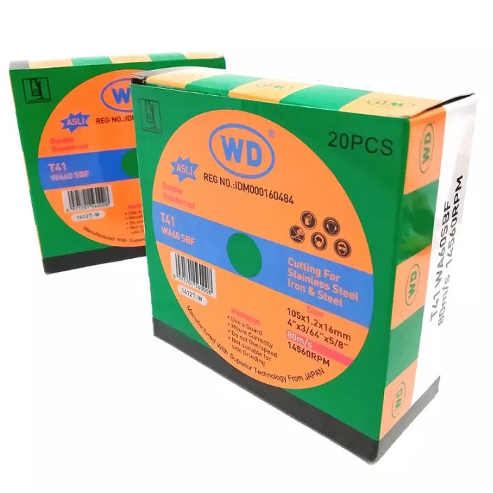 Batu Gurinda Potong WD 4&quot; Inch / Cutting Wheel 4 In x 1,2 mm