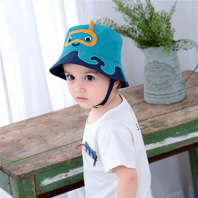 Kids summer hat topi anak musim panas diving