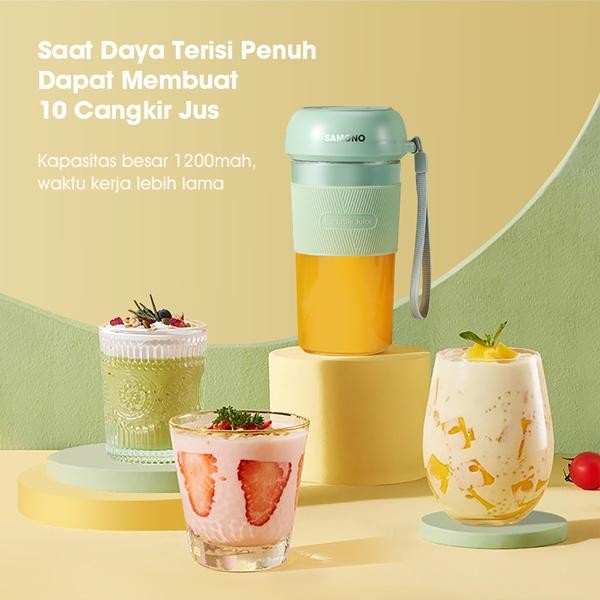 Samono Blender Juicer Portable SW-Y8 USB Juicer Blender Mini