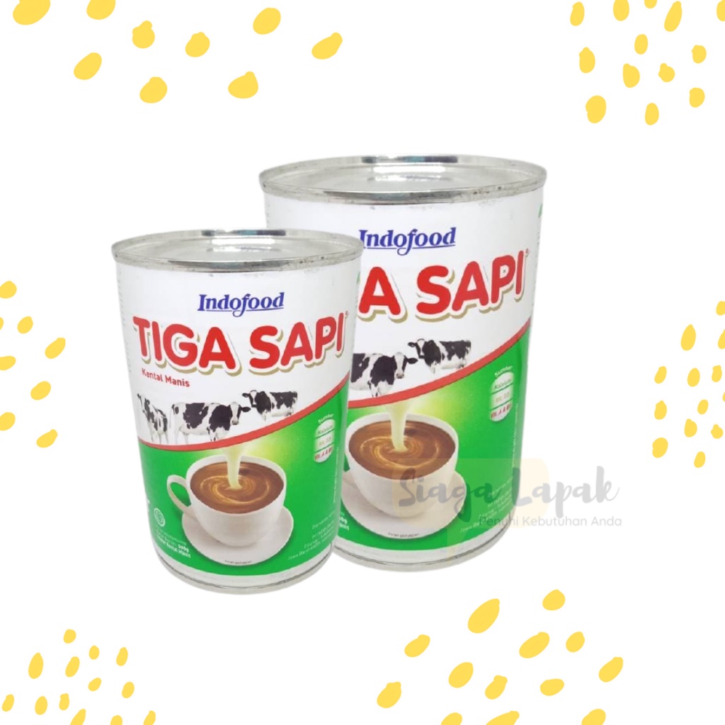 Susu Kental Manis Tiga Sapi 500gr