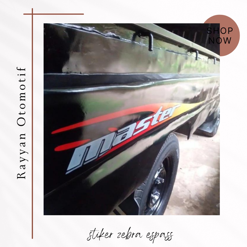 stiker striping sticker List body Master daihatsu zebra espass master