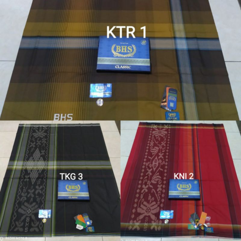 SARUNG BHS CLASSIC GOLD TKG, KNI, KTR