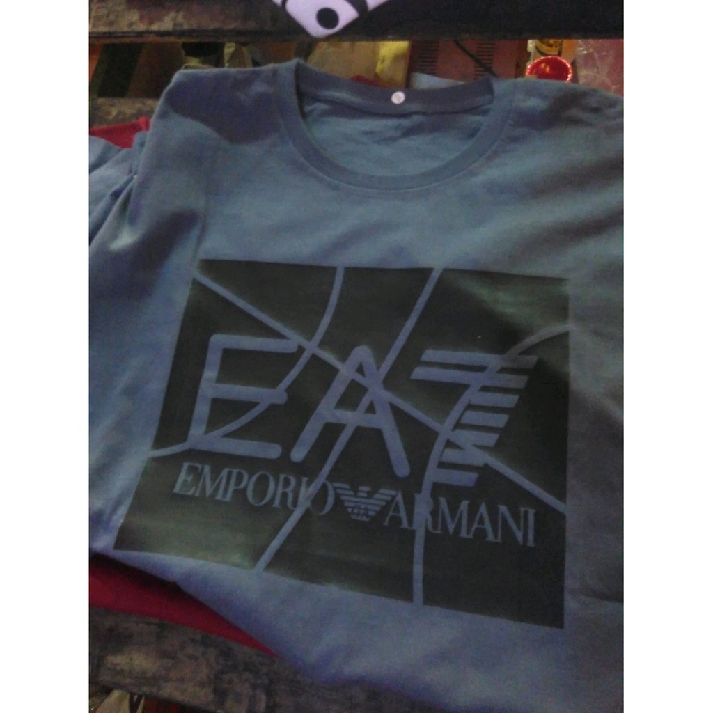 Promo Kaos Pendek Emporio Armani 7 big size 3XL 4XL Diskon
