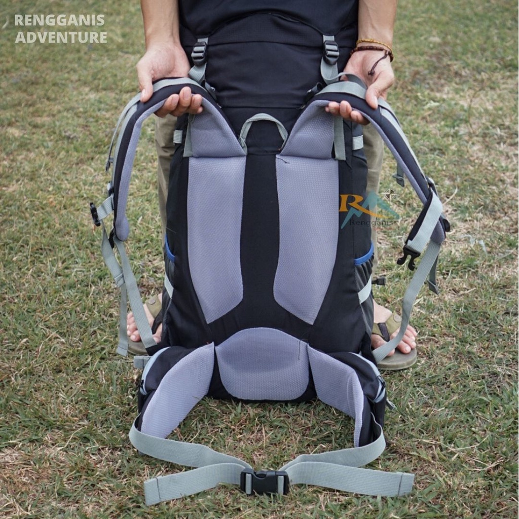 Tas Ransel Carrier 60 LITER BONUS COVERBAG Tas Gunung LOKAL Murah