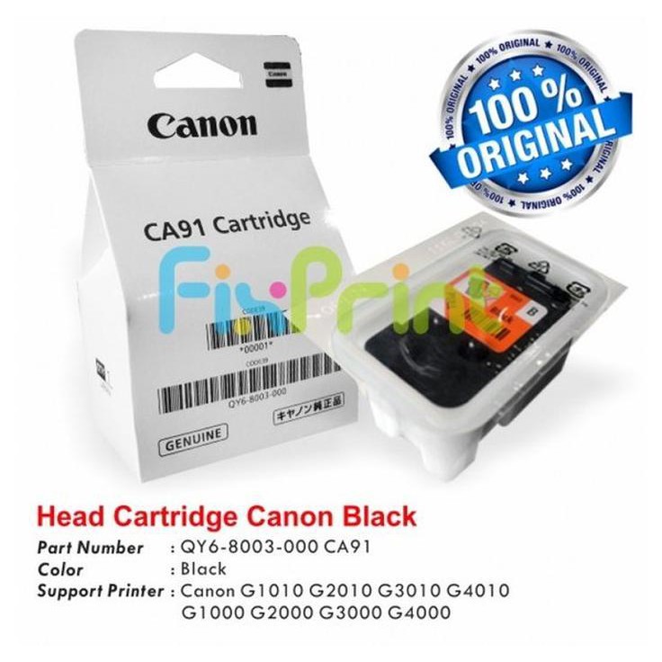 Head Cartridge Printer Canon G1000 G2000 G3000 GI790 Black New