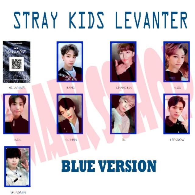 Stray Kids Levanter Photocard Kpop