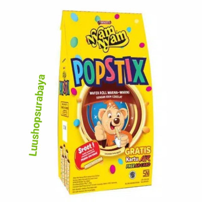 

NYAM NYAM POP STIX COKLAT BOX CHOCOLATE 48gr