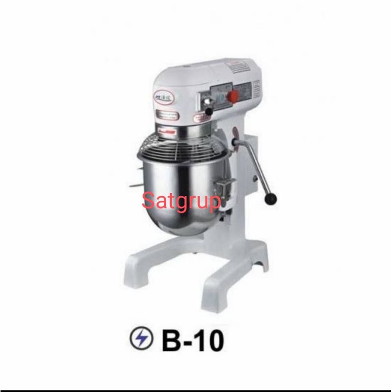 mesin mixer b10 planetary 3 pengaduk adonan kue, roti, donat B-10 getra