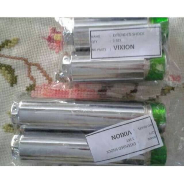 Peninggi shock depan VIXION panjang 15cm