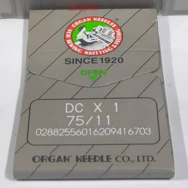 Dc 1 Jarum Obras Organ Needles Original Shopee Indonesia