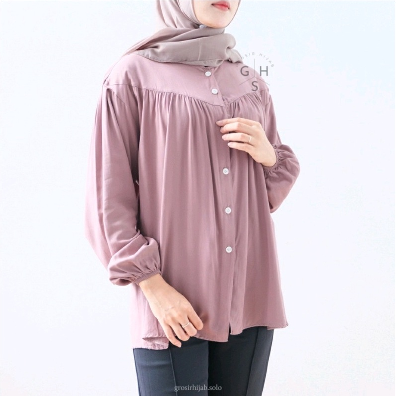 RAKKI BLOUSE RAYON TWILL