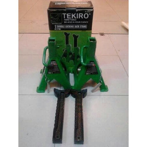 TEKIRO - 1 SET 2 PCS JACK STAND 3 TON - TAHANAN DONGKRAK - ORIGINAL