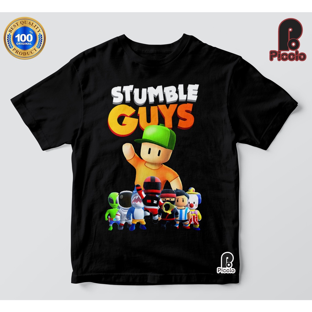 baju kaos anak stumble guys bahan premium