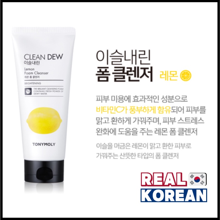 Tony Moly Clean Dew Foam Cleanser 180ml