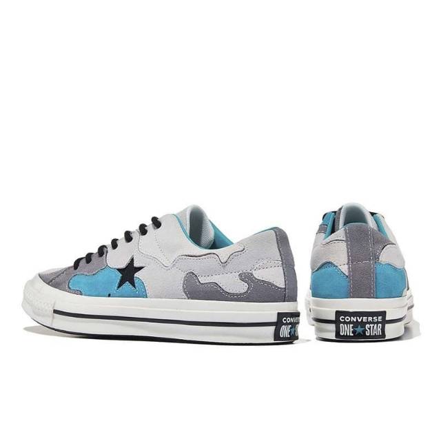 Converse One Star Camo Suede Vitage White
