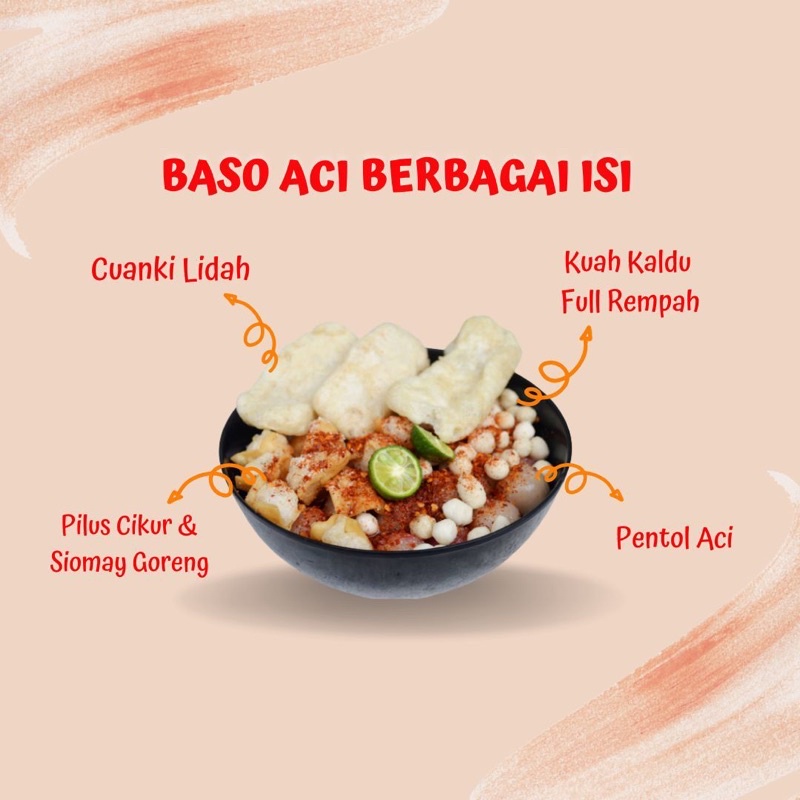 BASO ACI PREMIUM HOMEMADE | ISI SUPER LENGKAP