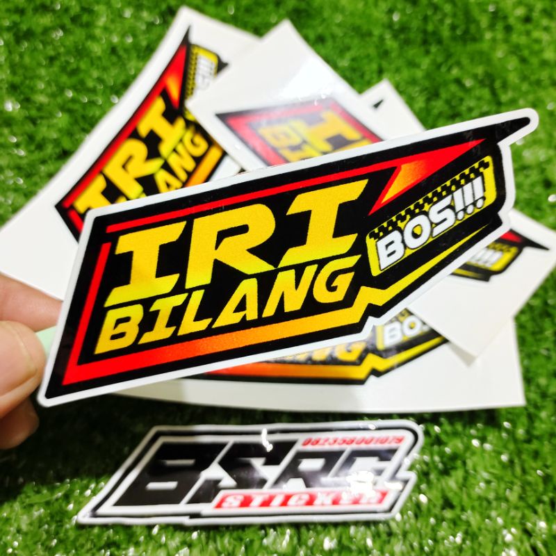 sticker iri bilang bos