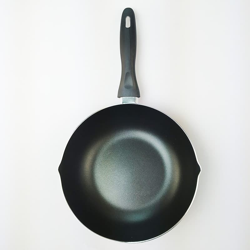 Kirin Nafiri Deep Wok 24 Cm Penggorengan Anti Lengket Classic - Ungu