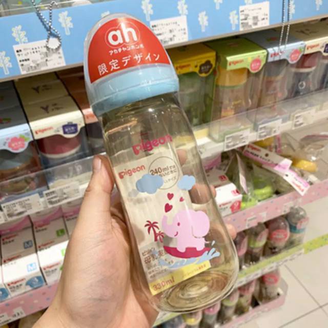 Botol Dot Pigeon Bahan PPSU 330 ml Original Japan