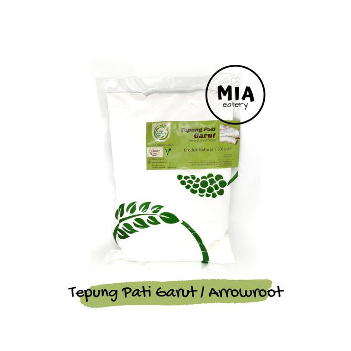 

Tepung Pati Garut / Arrowroot Lingkar Organik 400 gram gluten free