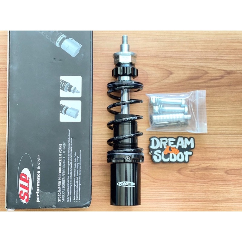 Shock SIP Low 185mm Black series Shock Vespa Sprint Shock Vespa Primavera shock Vespa S Shock Vespa 