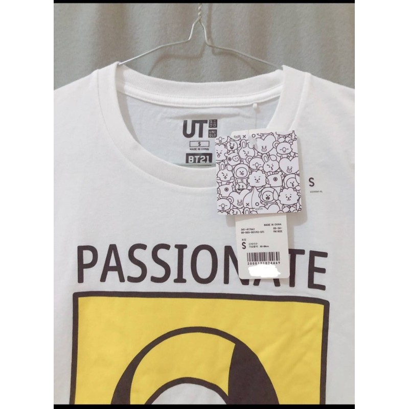 BT21 T-Shirt Import Korea Baju kaos BTS BT21 Uniqlo Korea