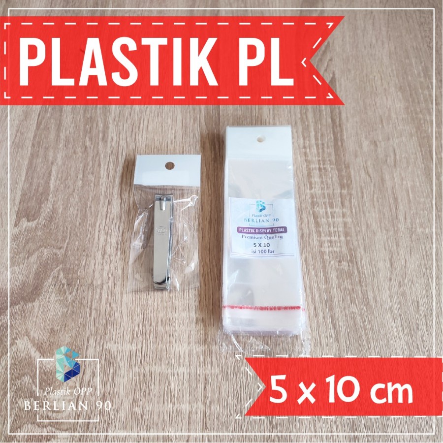 

Plastik Display 5x10 Plastik Aksesoris Tebal 40s Mic