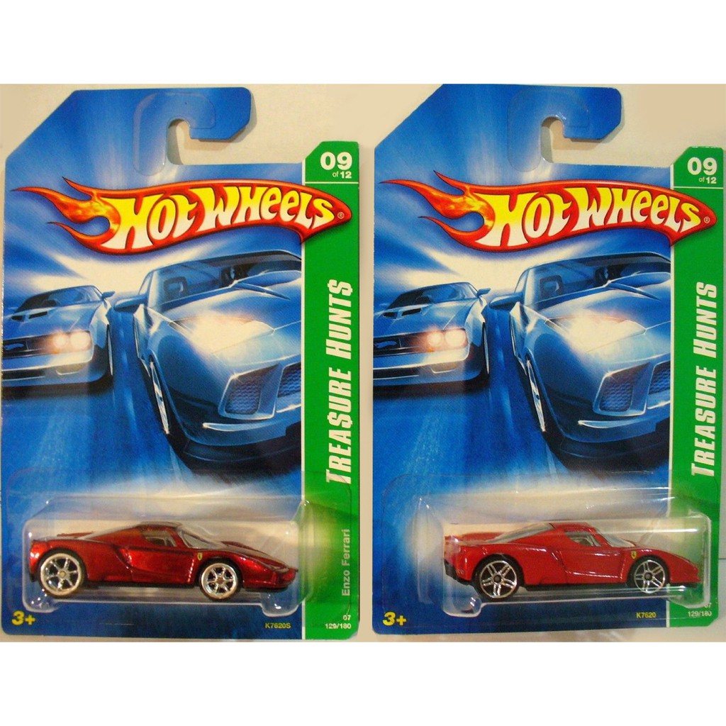 hot wheels enzo ferrari treasure hunt