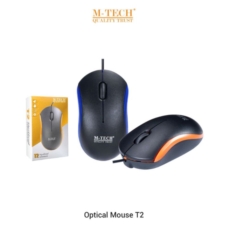 mouse usb kabel setandar mtech T2 original