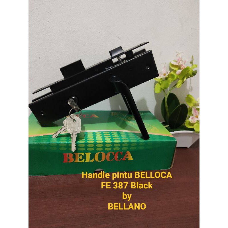 Kunci pintu, Handle pintu merk Bellocca FE 387 Black