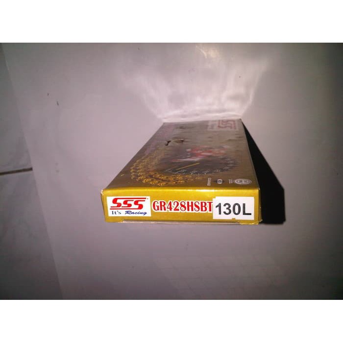 Rantai Sss Gold 428Hsbt-130Link