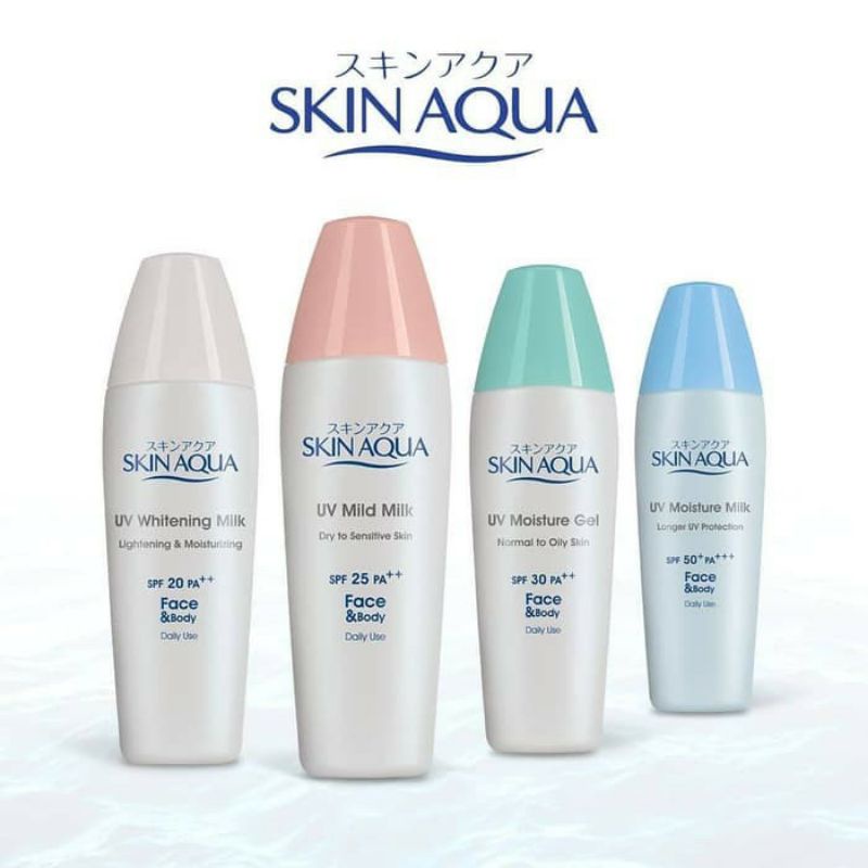 Skin Aqua Uv Mild Moisture Mild SPF 25PA++ /SPF 50PA+++